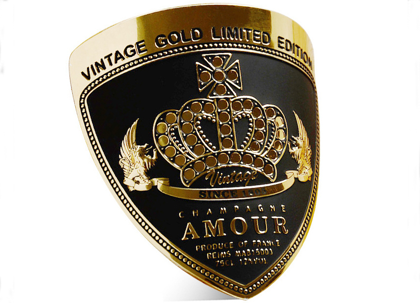 Wine bottle label