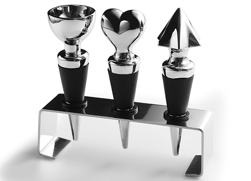 Metal Wine Stoppers Non-toxic plating layer